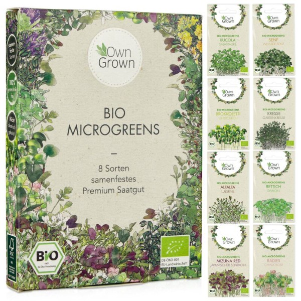 BIO Microgreens 8er Set