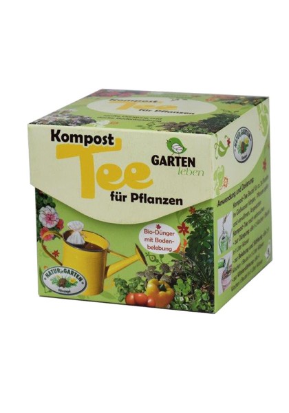 Mini-Kompost-Tee für Zimmerpflanzen