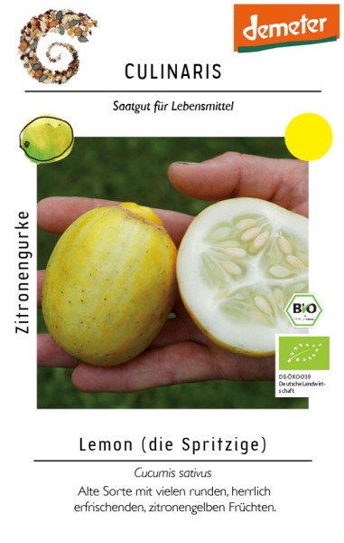 Zitronengurke, Lemon