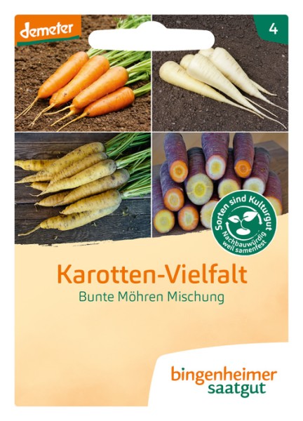 Möhrenmischung Karotten-Vielfalt