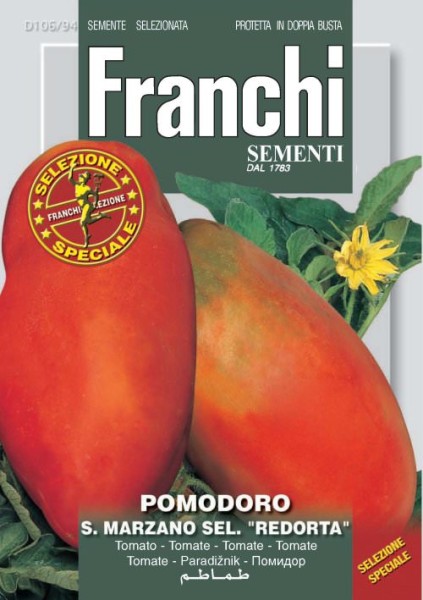 Tomate San Marzano Sel. Redorta