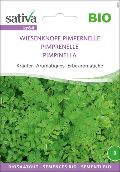 Wiesenknopf, Pimpernelle