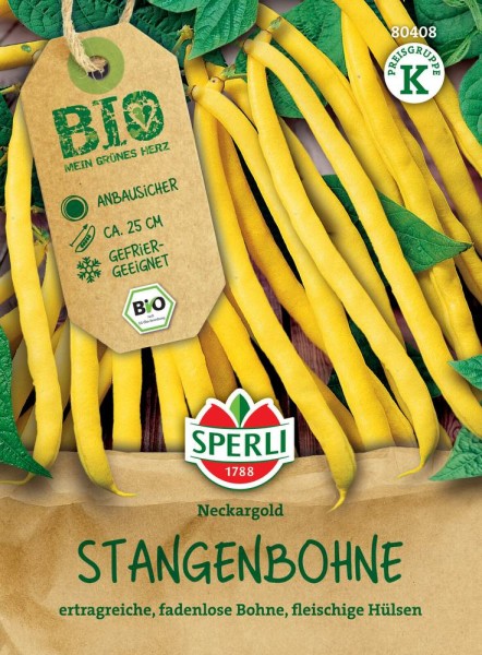 Bio-Stangenbohne Neckargold