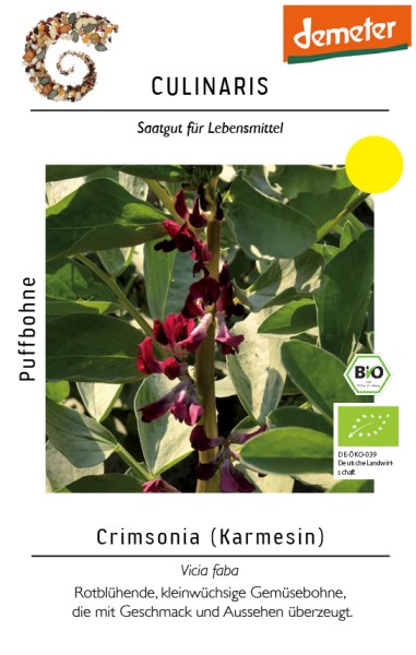 Puffbohne Crimsonia (Karmesin)