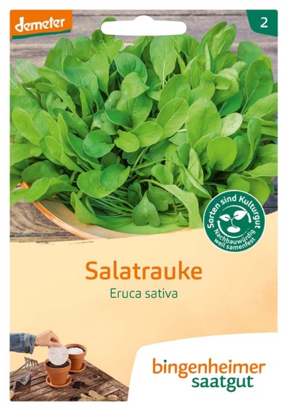 Salatrauke, 5 Saatscheiben